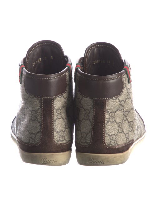 Gucci Web Accent Printed Sneakers