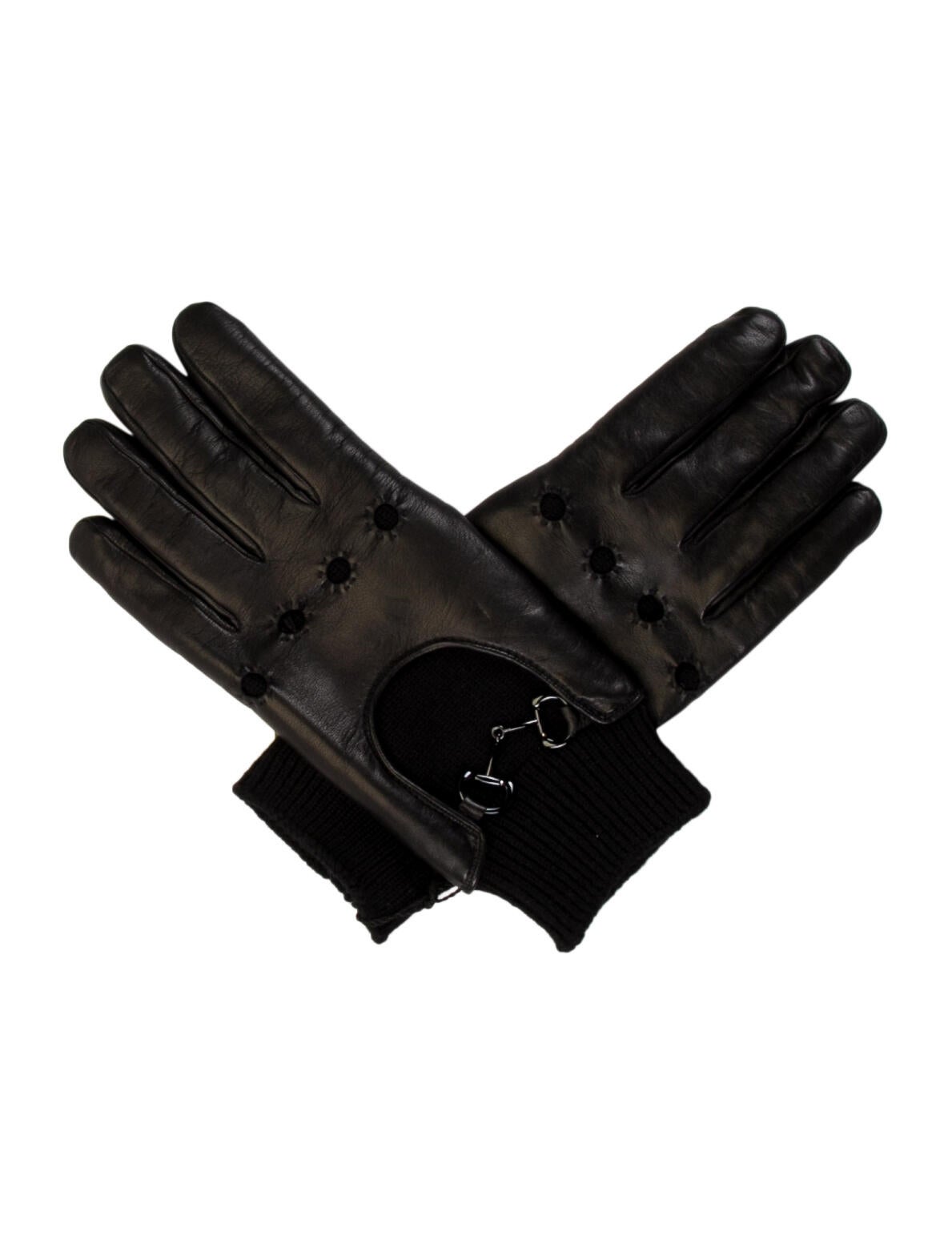 Gucci Lambskin Horsebit Gloves w/Tags