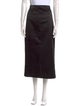 Gucci Silk Midi Length Skirt
