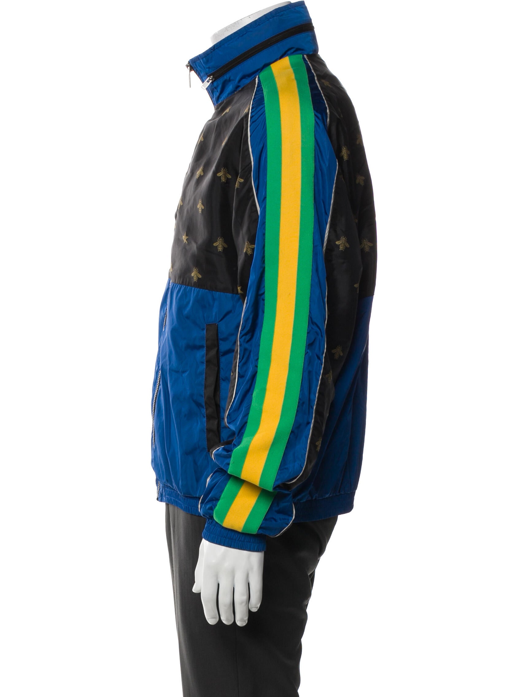 Gucci 2017 Bee Accent Windbreaker