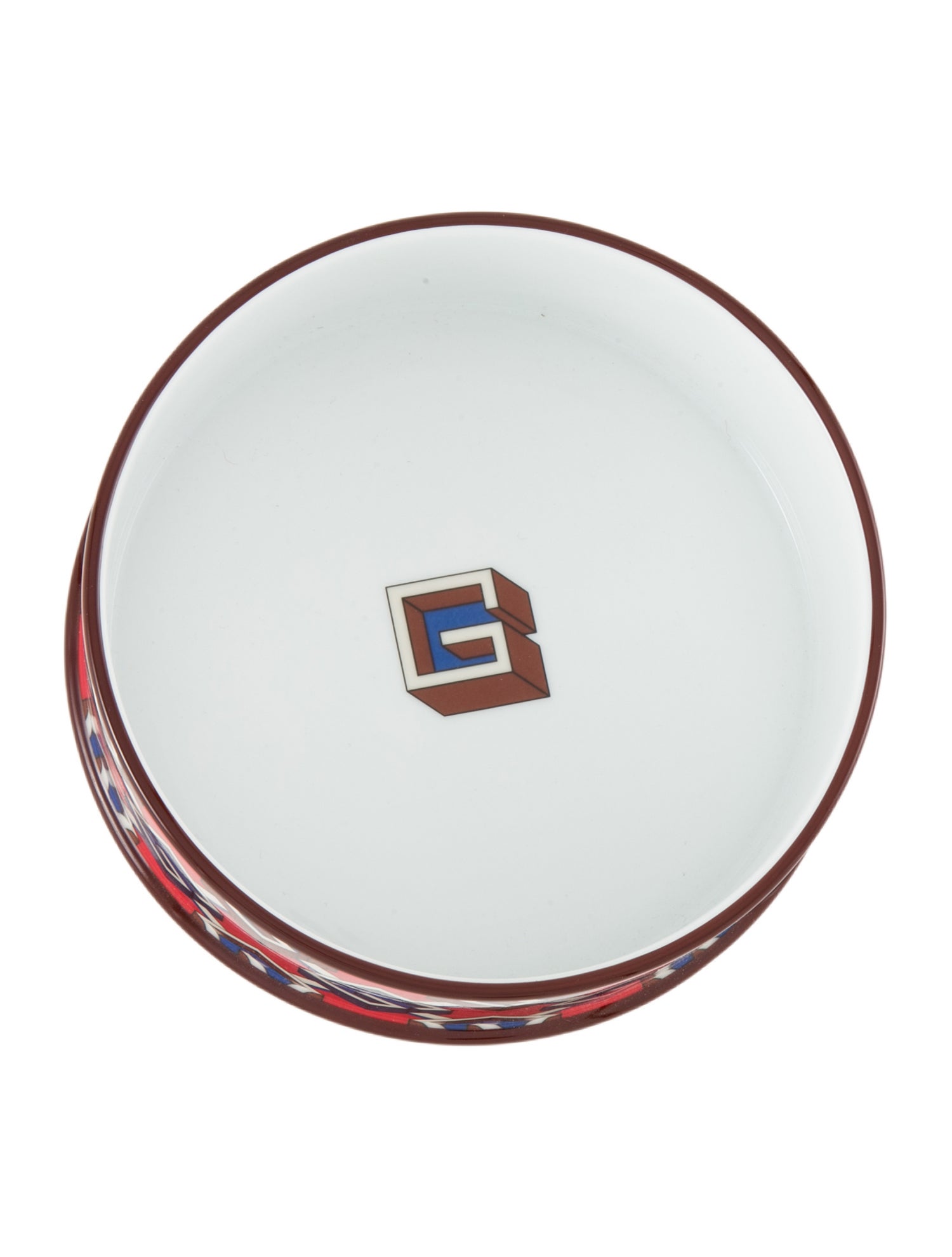 Gucci Isometric G Ceramic Pet Bowl