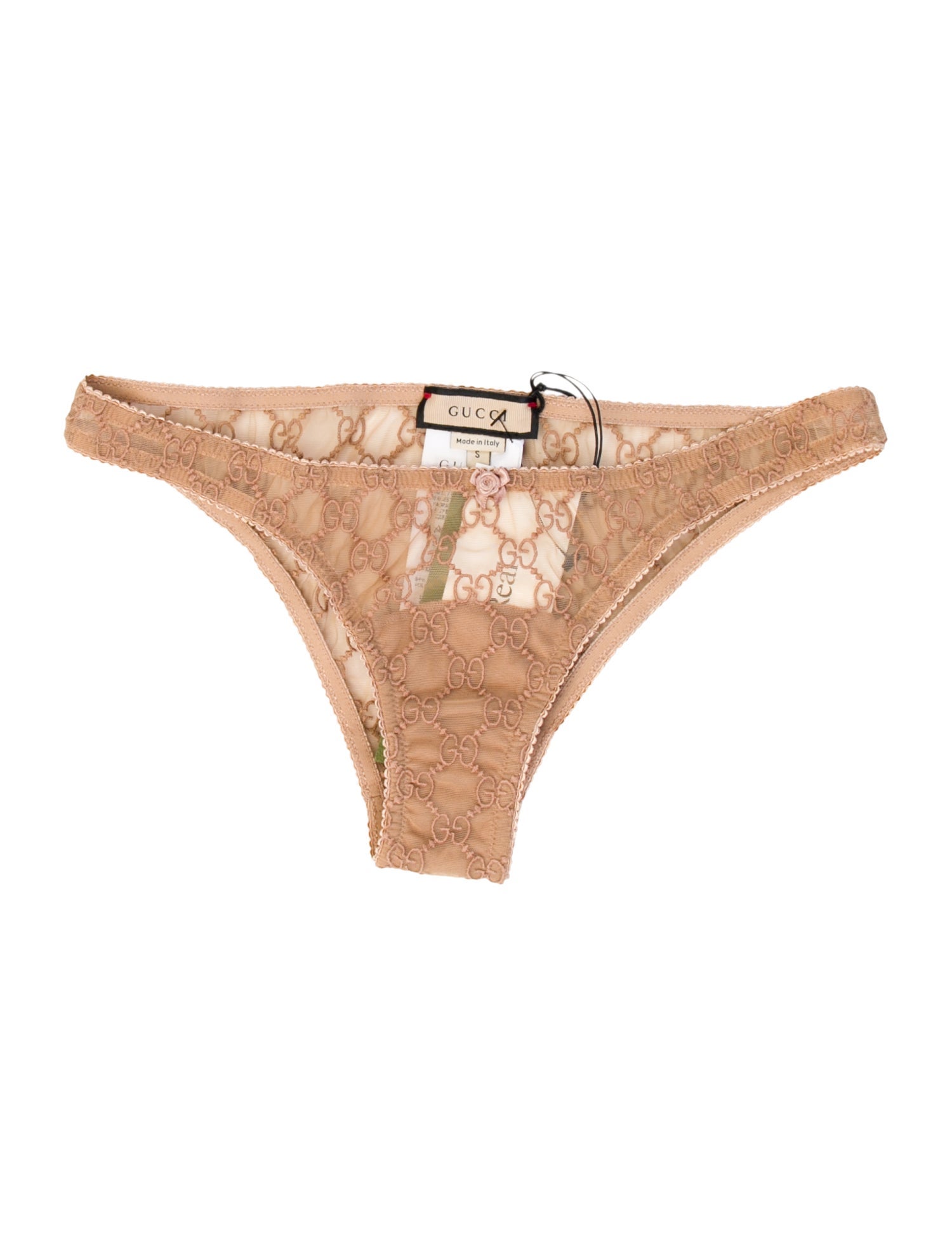 Gucci Mesh GG Underwear w/Tags