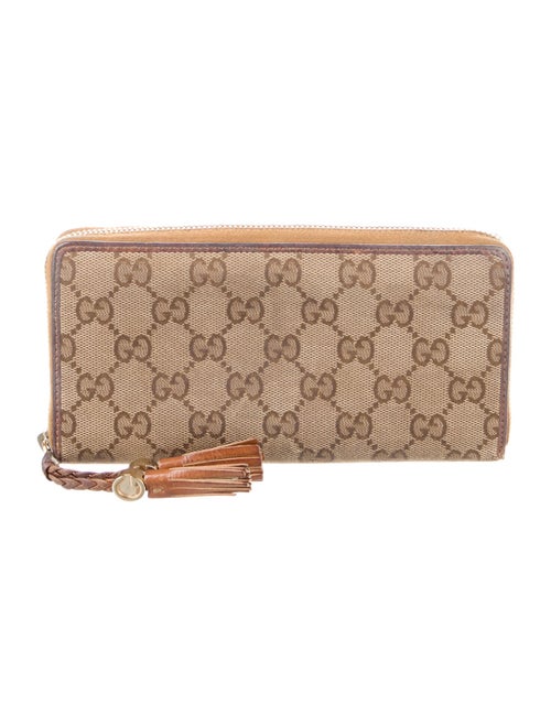Gucci GG Canvas Canvas Continental Wallet