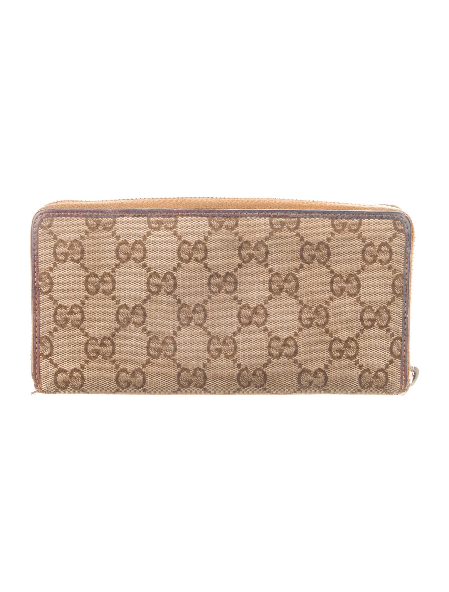 Gucci GG Canvas Canvas Continental Wallet