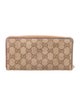Gucci GG Canvas Canvas Continental Wallet