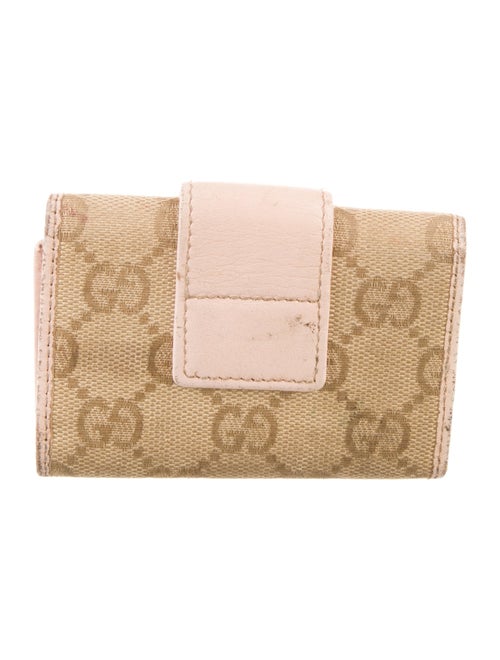 Gucci Pattern Print Wallet Keychain