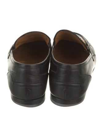 Gucci 1955 Horsebit Accent Leather Loafers