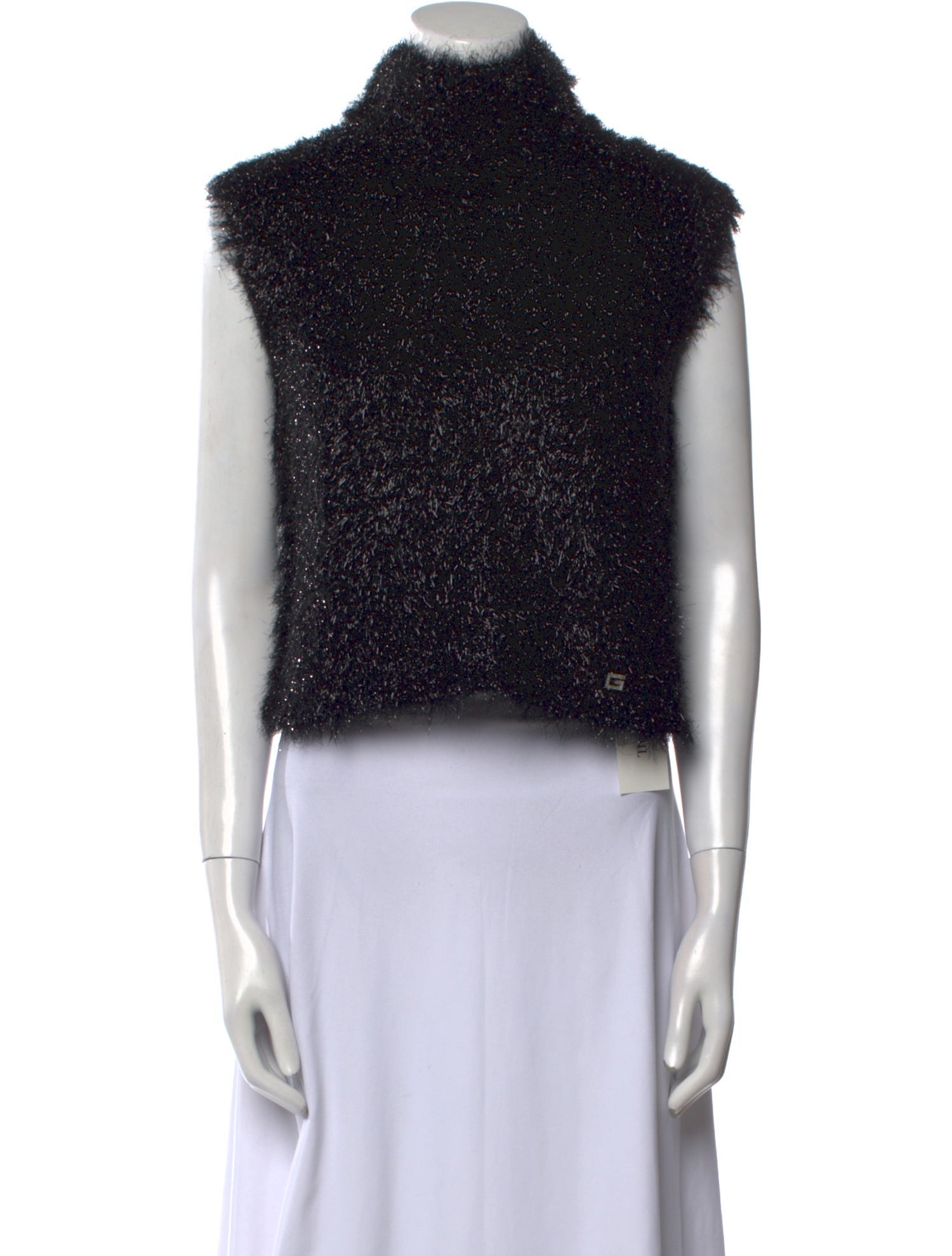 Gucci Nylon Turtleneck Crop Top