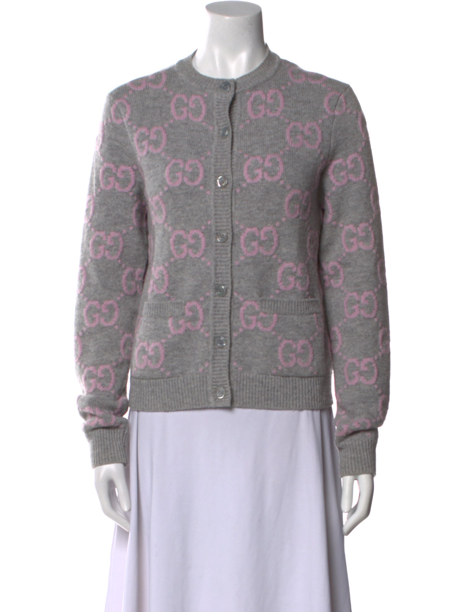 Gucci Wool Printed Sweater