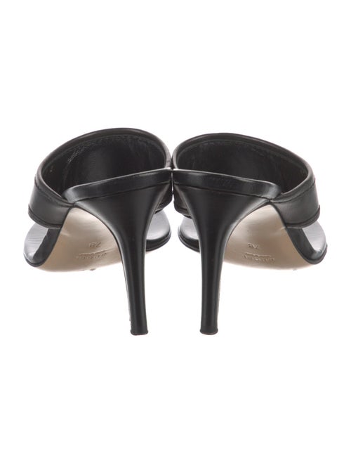 Gucci Interlocking G Logo Leather Slides