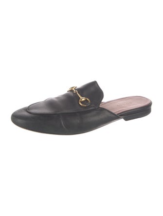 Gucci Princetown Horsebit Accent Mules