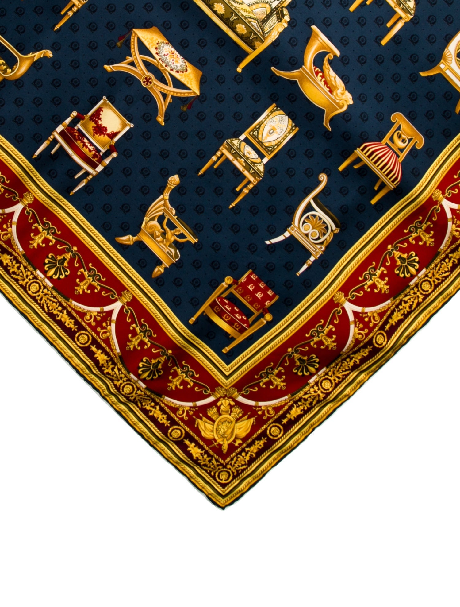 Gucci Silk Printed Scarf