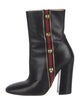 Gucci Interlocking G Logo Leather Boots