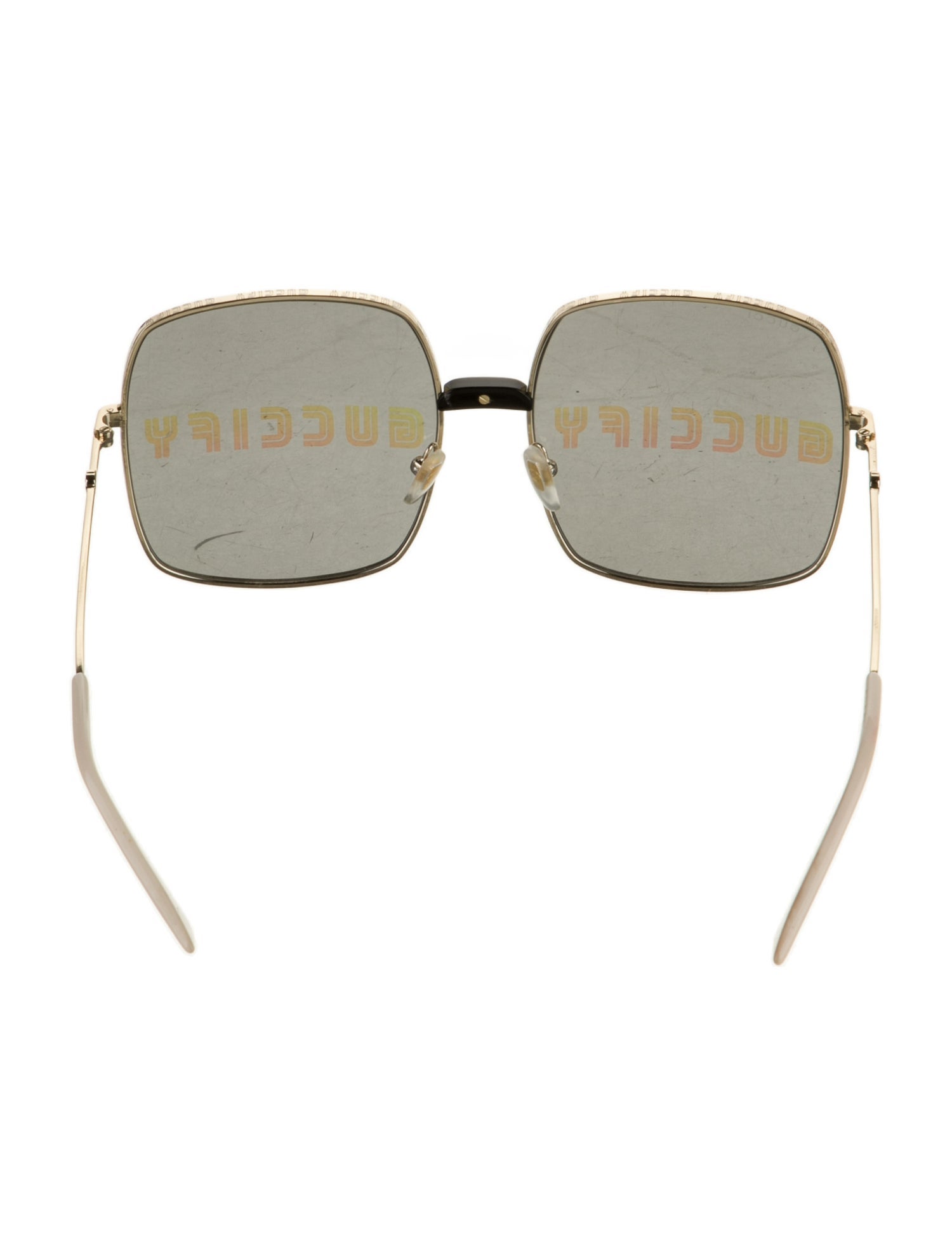 Gucci Guccify Oversize Sunglasses Interlocking G Logo Sunglasses