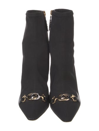 Gucci Interlocking G Horsebit Nylon Sock Boots