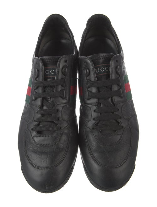 Gucci GG Canvas Leather Sneakers