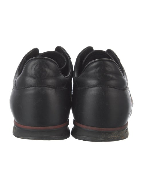 Gucci GG Canvas Leather Sneakers
