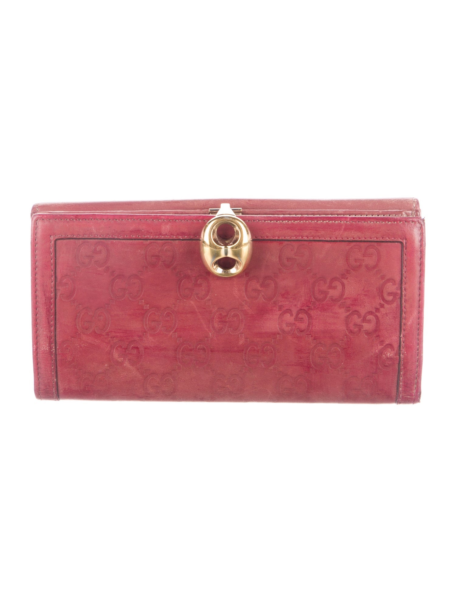 Gucci GG Signature Leather Continental Wallet