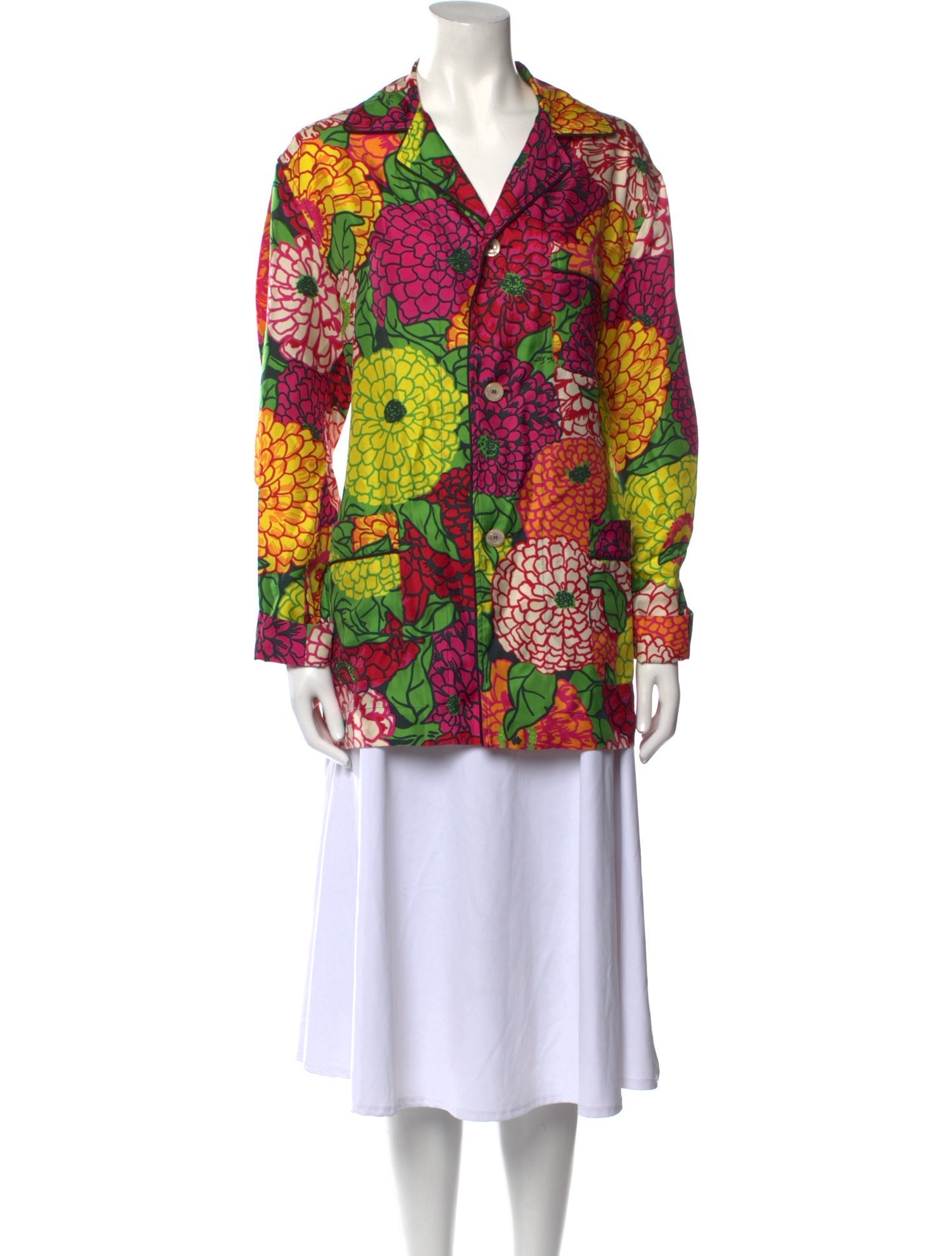 Gucci x Ken Scott Silk Tunic
