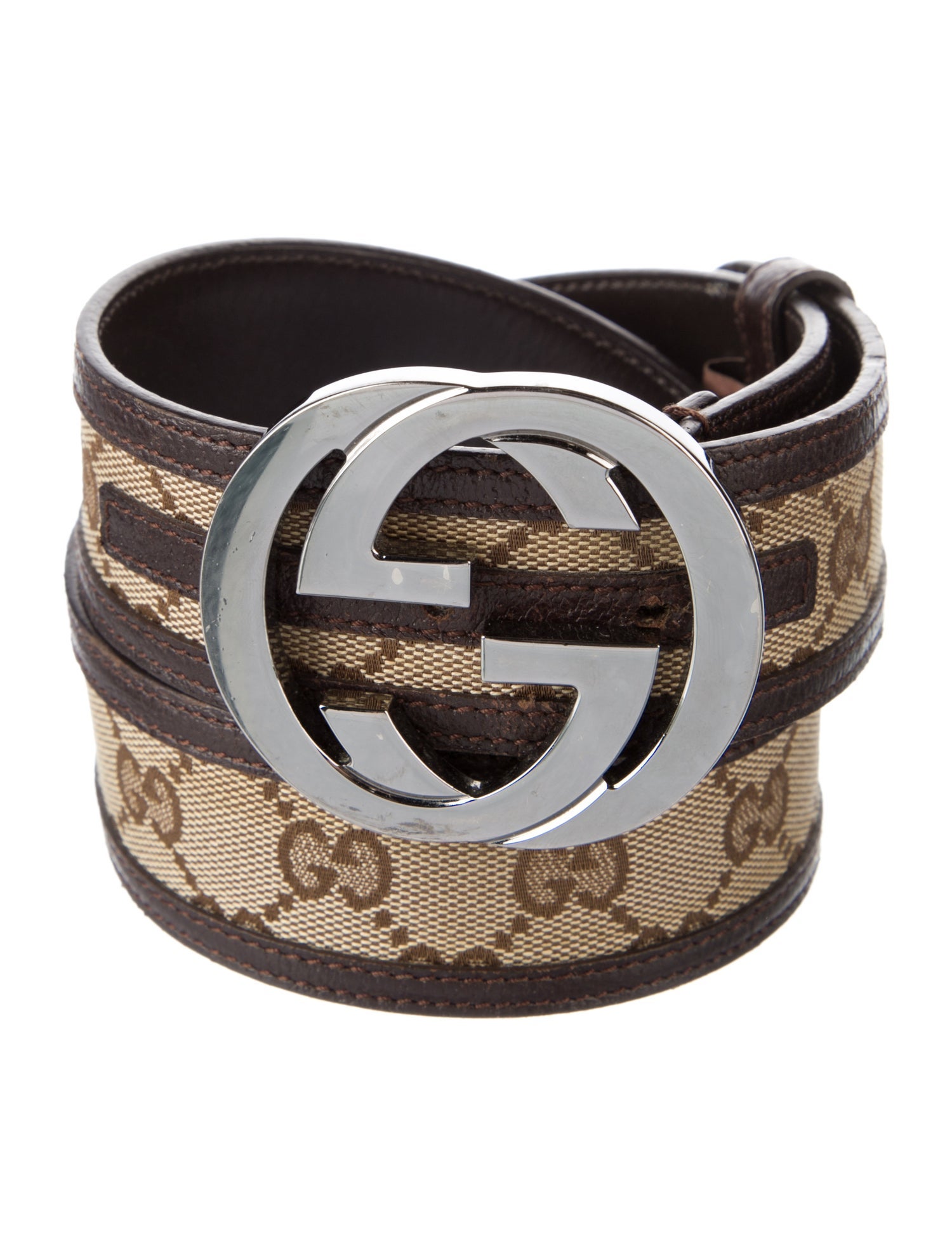 Gucci GG Canvas Canvas Waist Belt