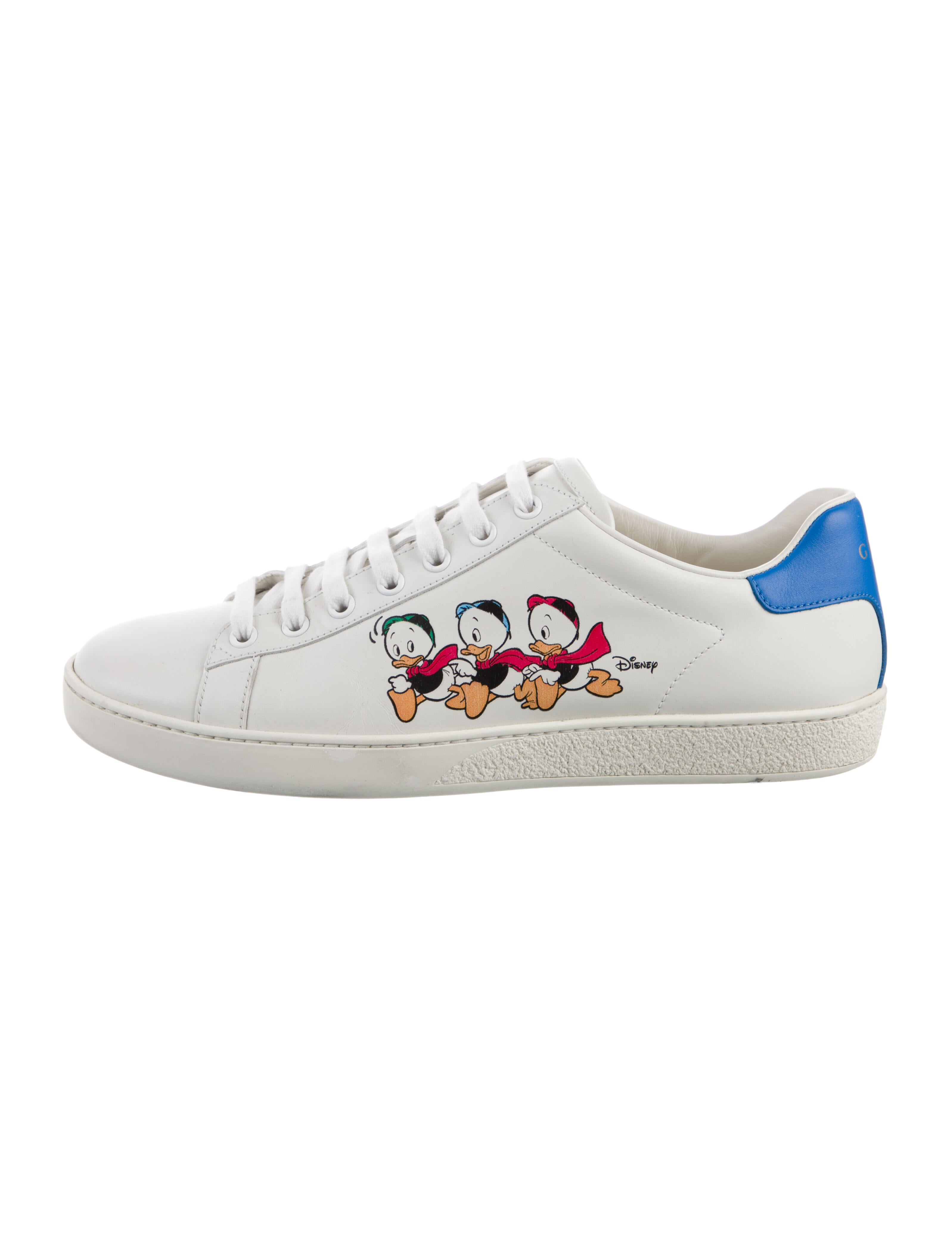 Gucci x Disney Leather Sneakers