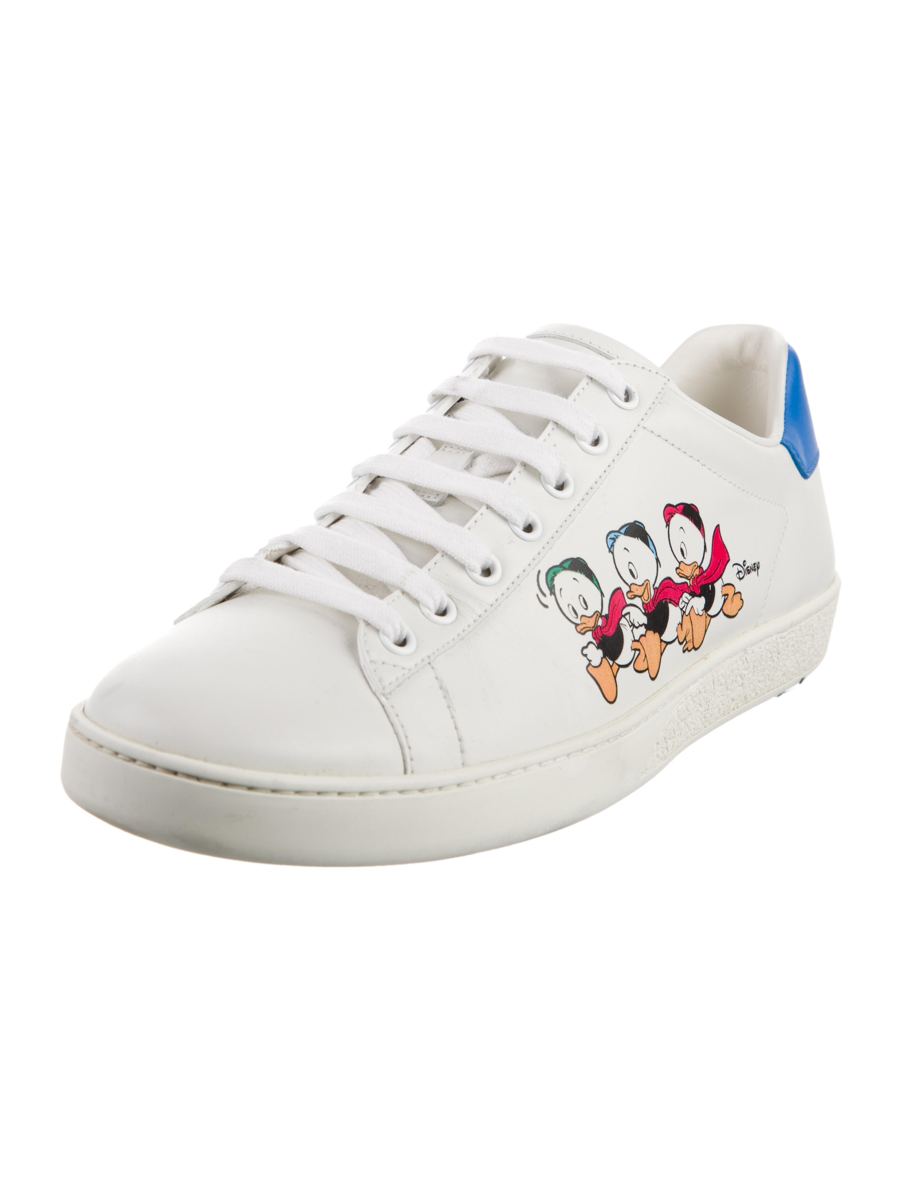 Gucci x Disney Leather Sneakers
