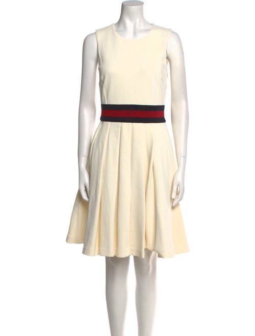 Gucci Colorblock Pattern Knee-Length Dress