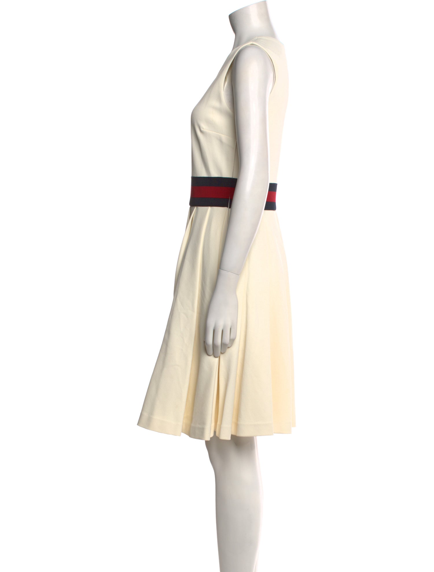 Gucci Colorblock Pattern Knee-Length Dress