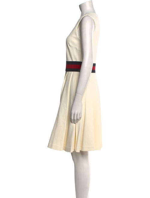 Gucci Colorblock Pattern Knee-Length Dress