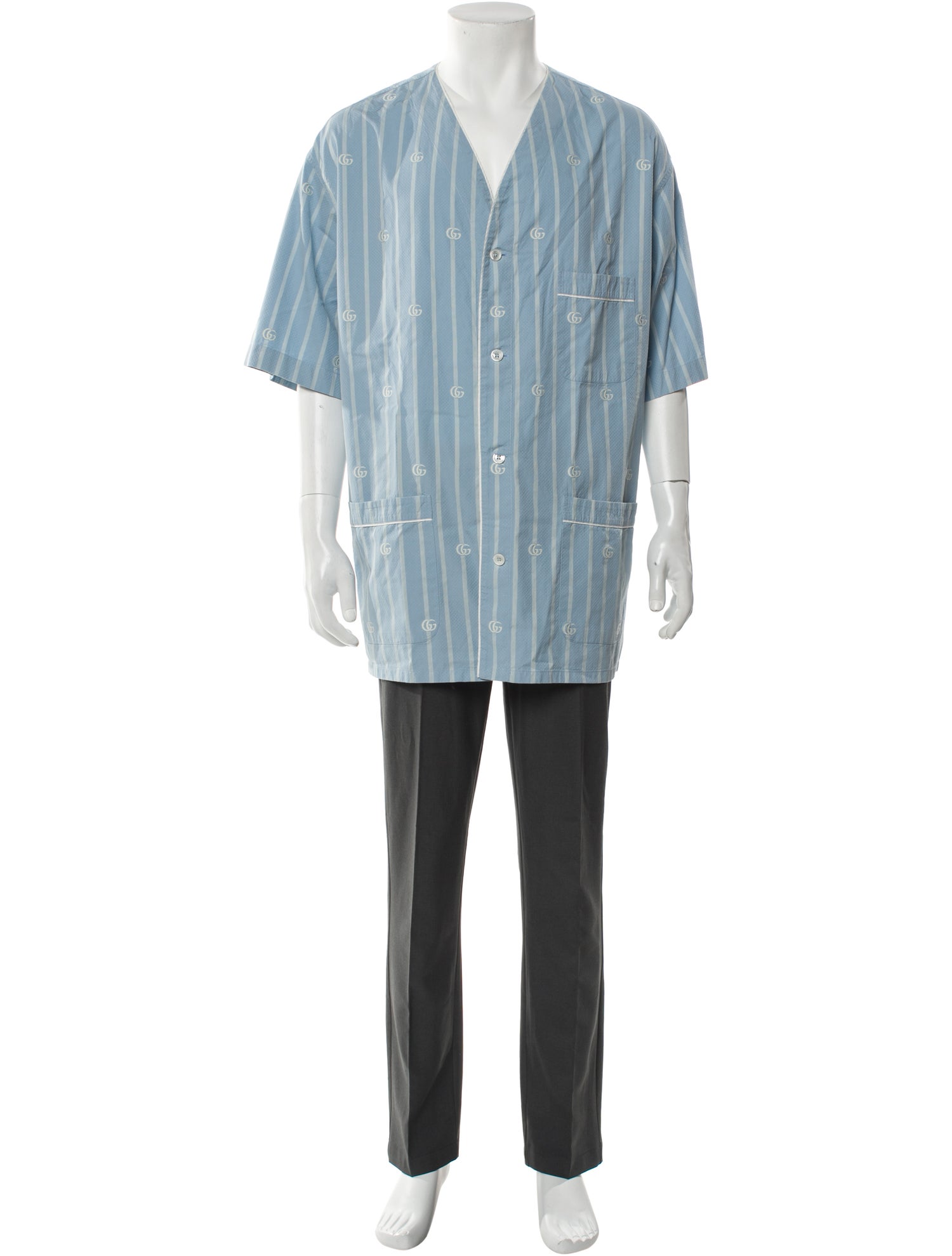 Gucci 2020 Double G Logo Shirt