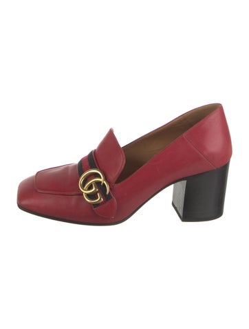 Gucci Pumps Double G Logo Leather IT 38.5 | 8.5