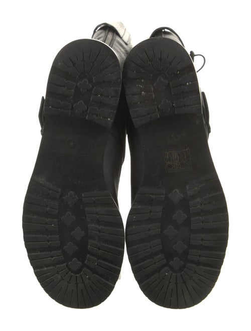 Gucci Leather Moto Boots