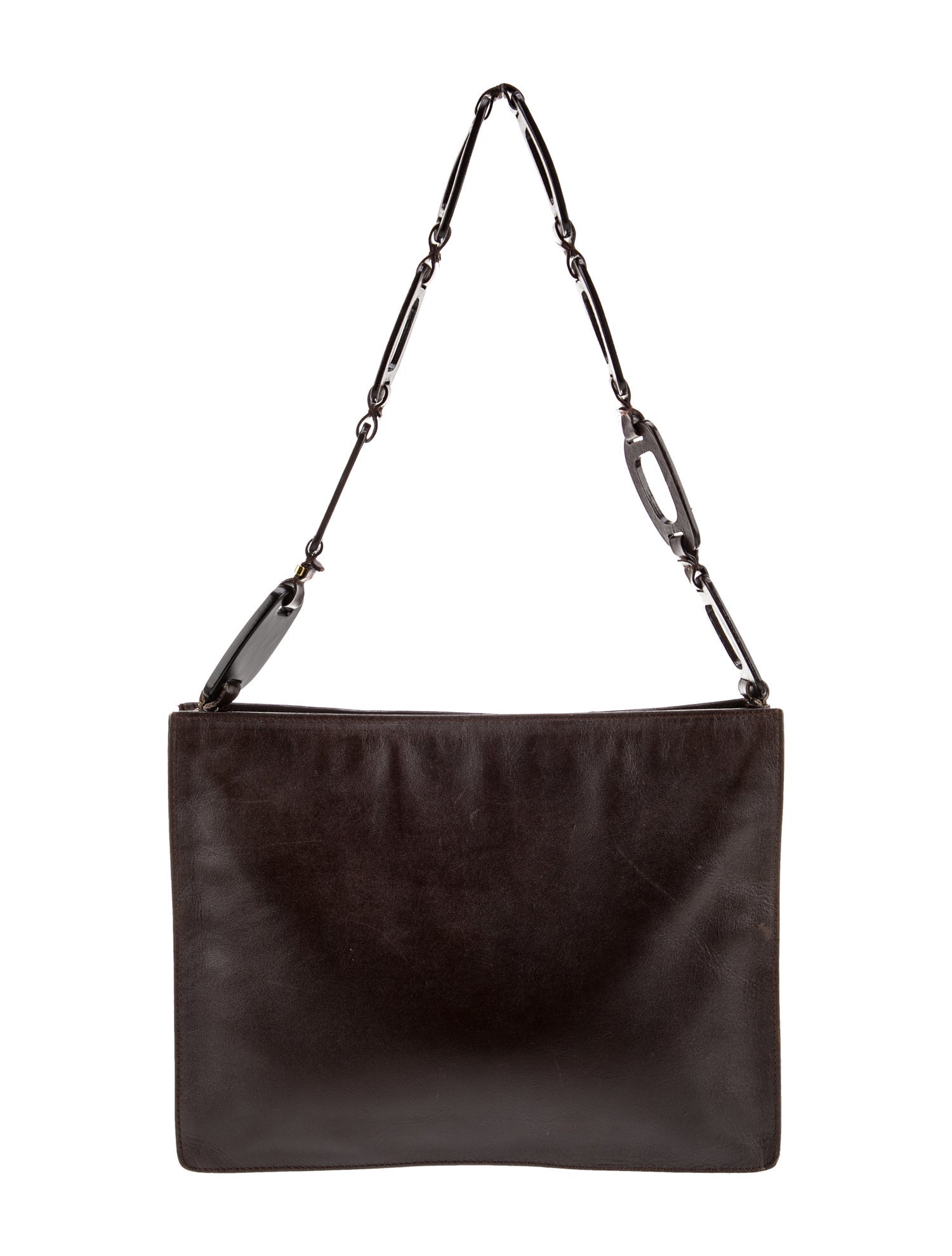 Gucci Leather Shoulder Bag Vintage