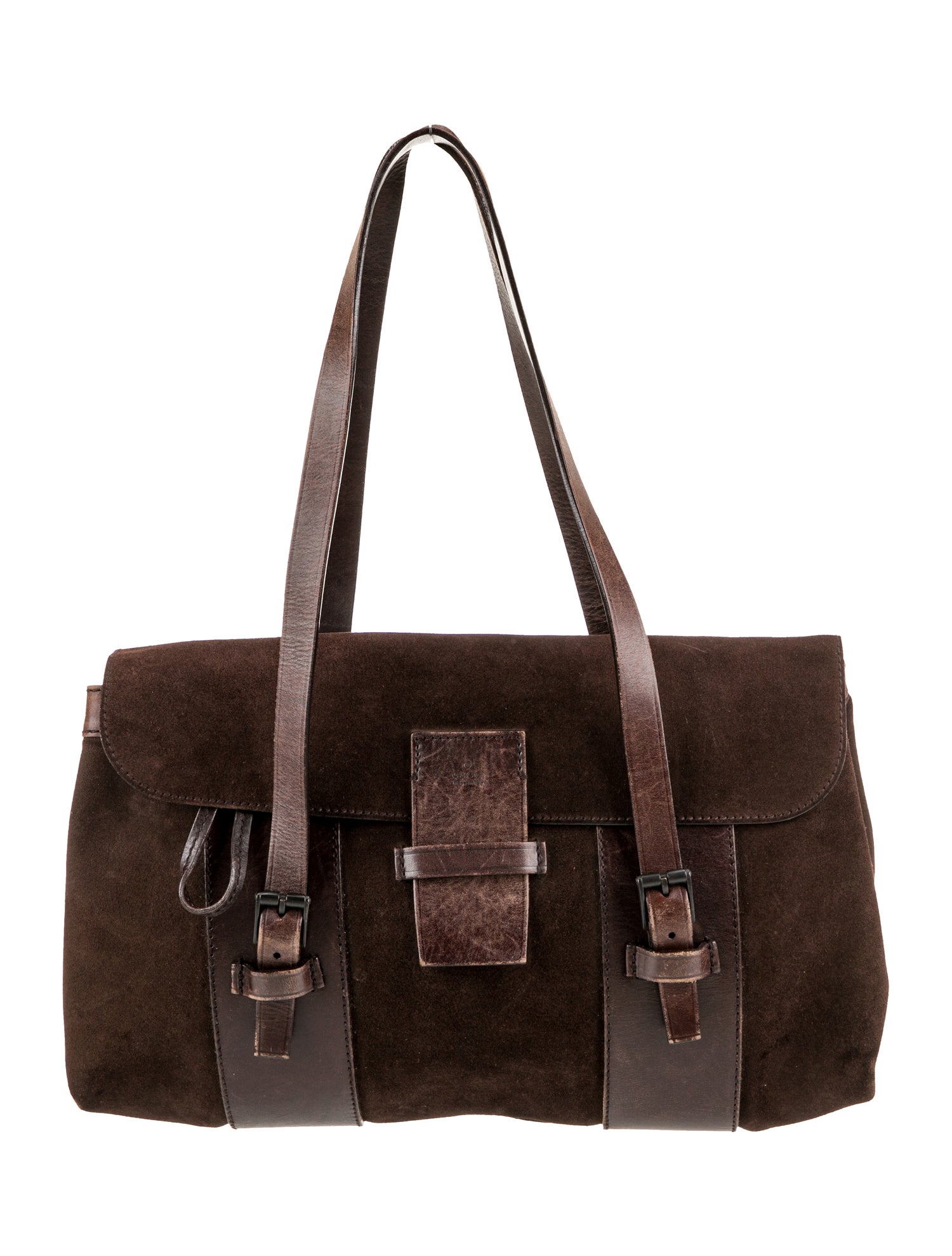 Gucci Suede Suede Shoulder Bag