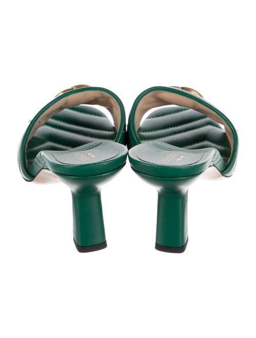Gucci GG Marmont Double G Logo Slides