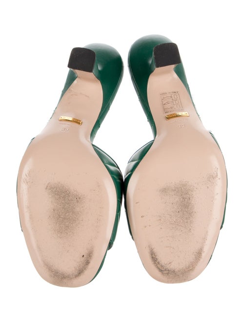 Gucci GG Marmont Double G Logo Slides