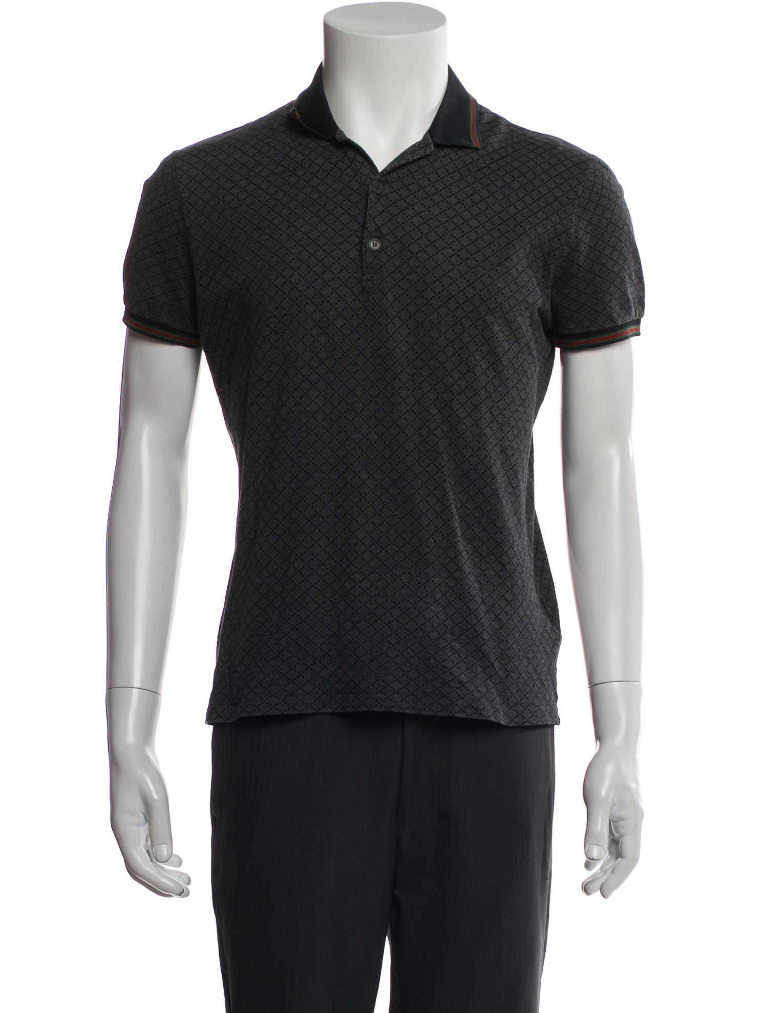 Gucci Vintage Collar Polo Shirt