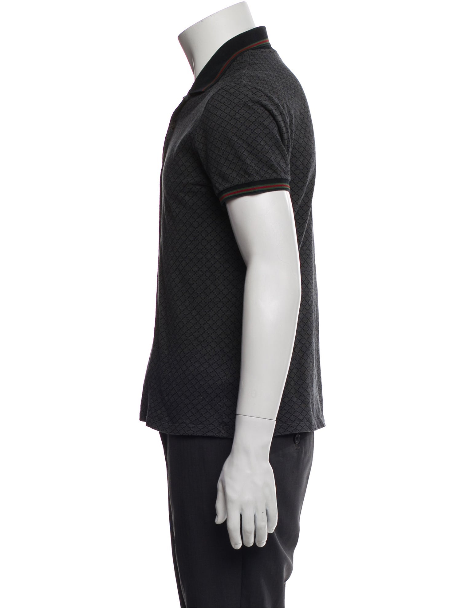 Gucci Vintage Collar Polo Shirt