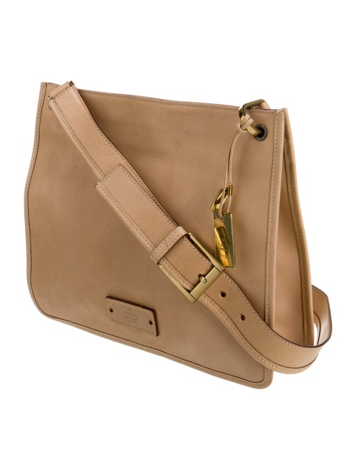 Gucci Leather Messenger Bag Vintage