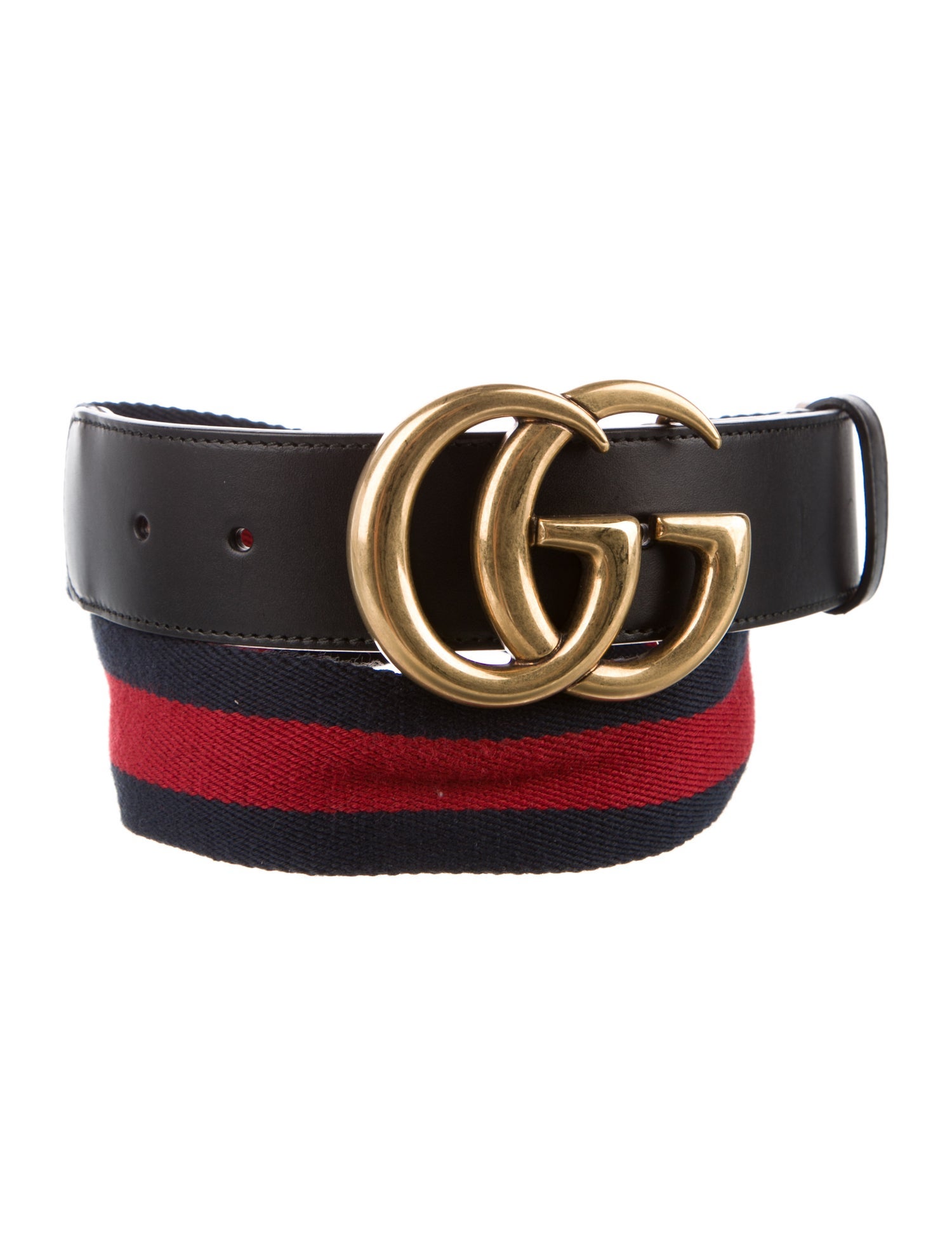 Gucci Double G Logo Belt