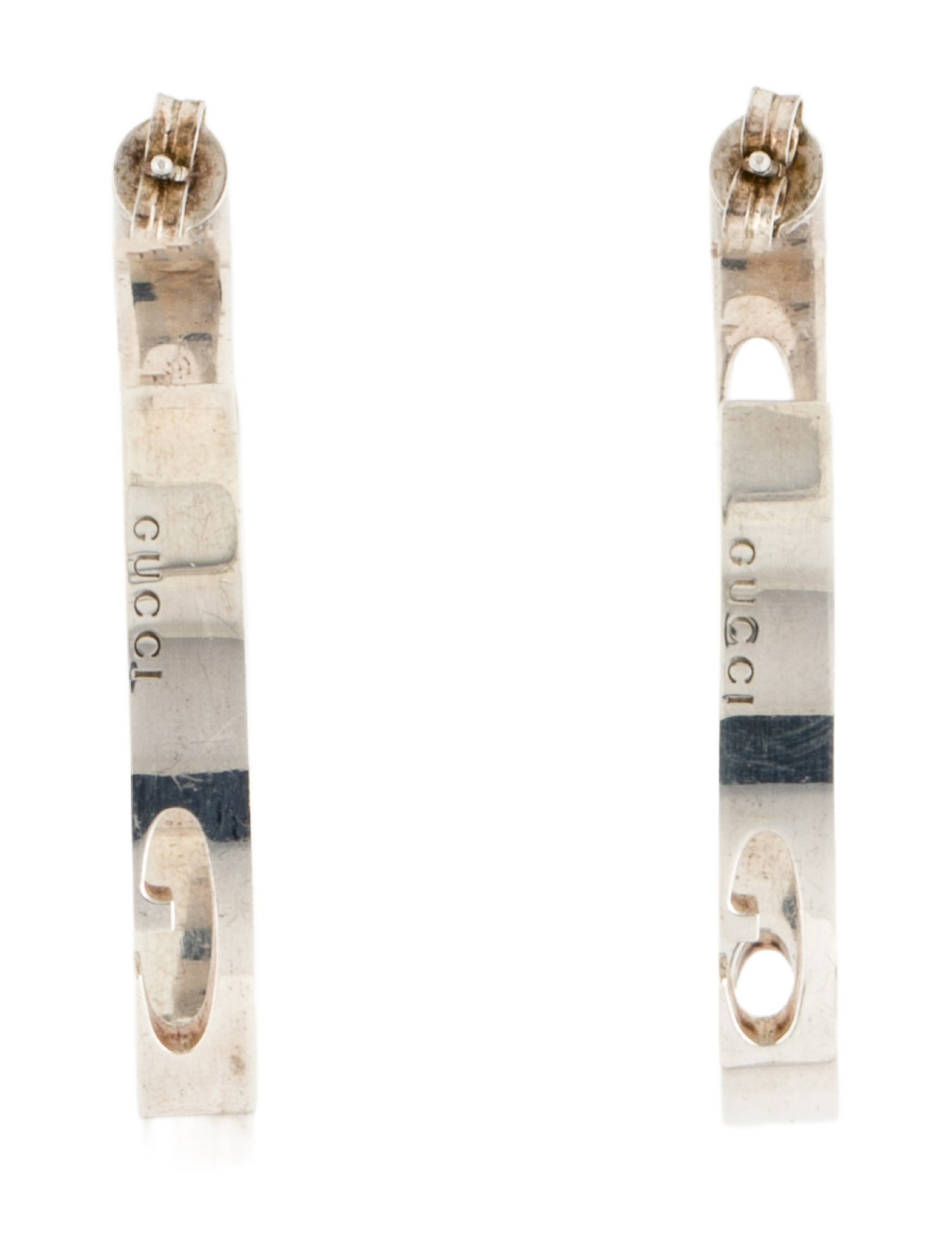 Gucci 'G' Cutout Hoop Earrings