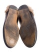 Gucci Horsebit Accent Leather Slippers