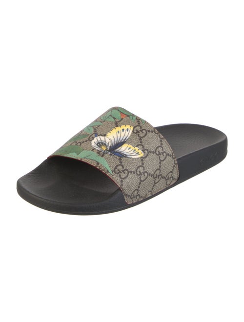 Gucci GG Supreme Tian Print Slides