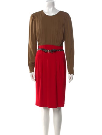 Gucci Crew Neck Mini Dress