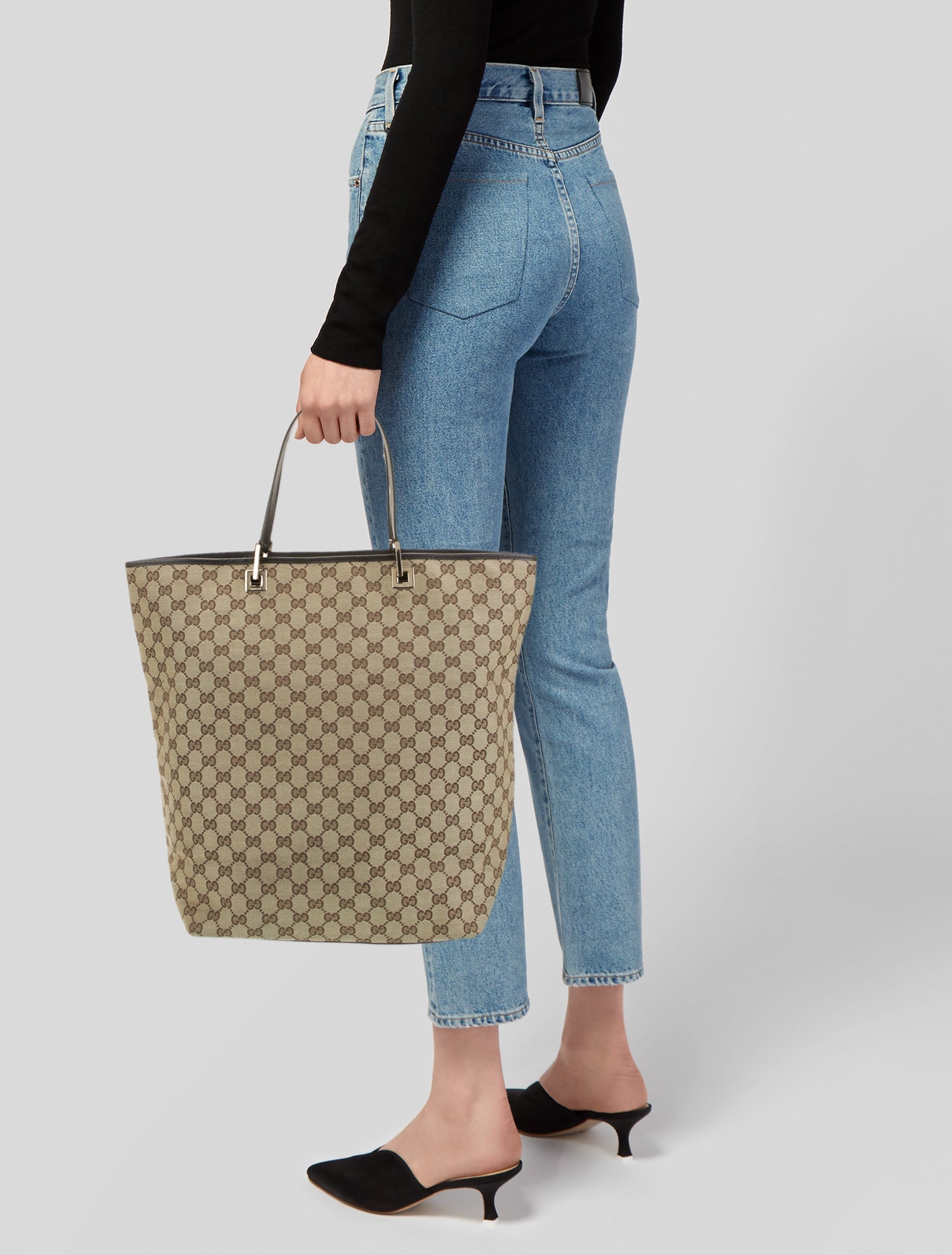 Gucci GG Canvas Bucket Bag