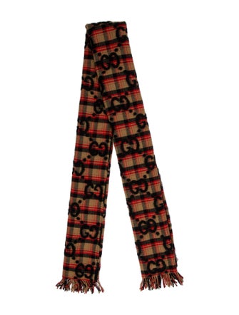 Gucci Wool Striped Scarf