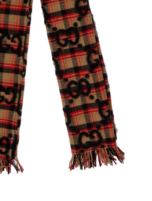 Gucci Wool Striped Scarf