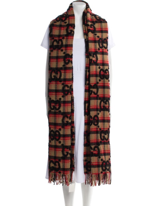 Gucci Wool Striped Scarf
