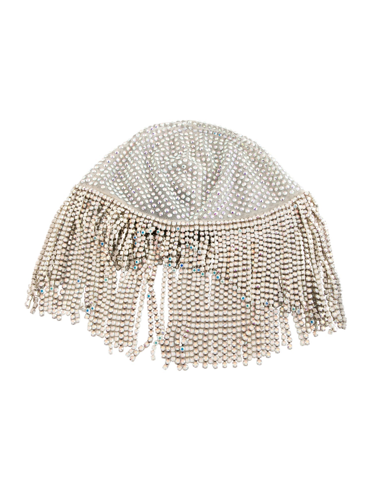 Gucci Crystal Mesh Cap