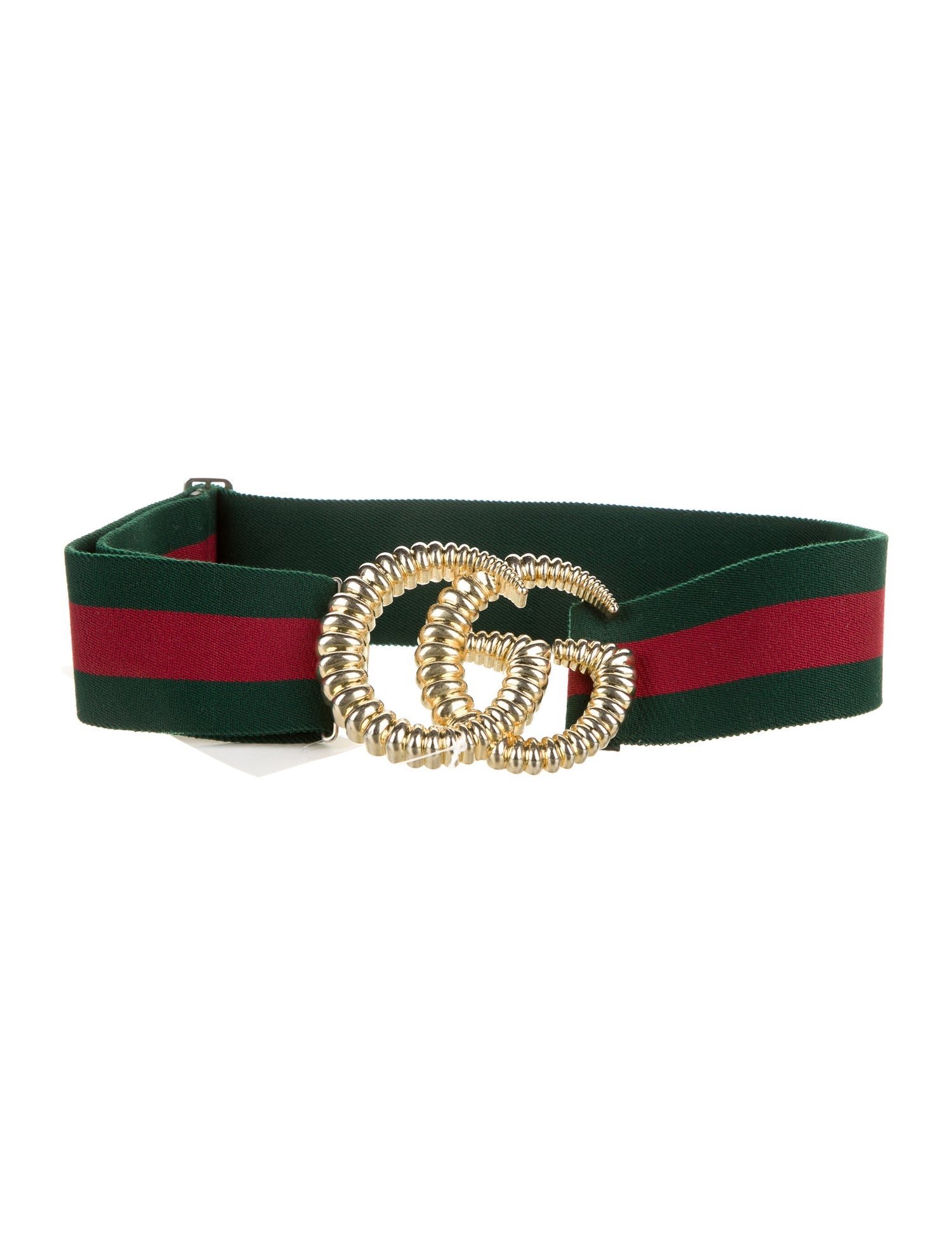 Gucci Web Accent Wide Waist Belt